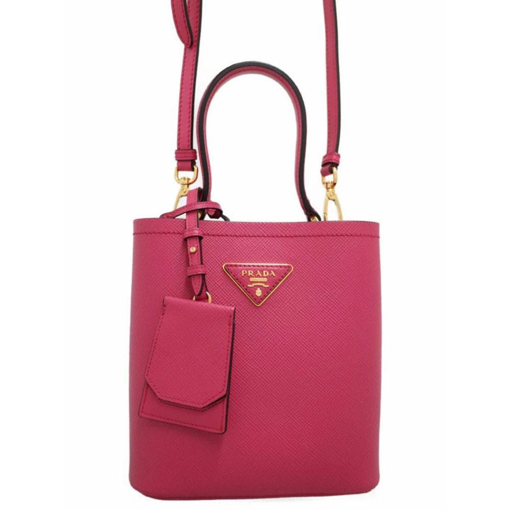 Prada Panier Saffiano Leather Bag